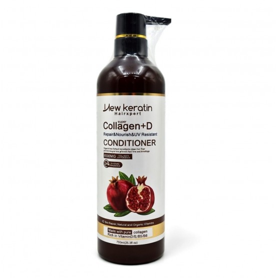 New Keratin/Keratine Queen Collagen+D Conditioner 750ml
